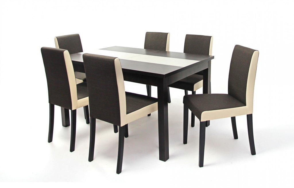 Irish asztal Kanzo székkel - 6 személyes étkezőgarnitúra