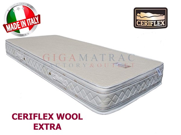 Ceriflex wool extra matrac 180 cm x 200 cm