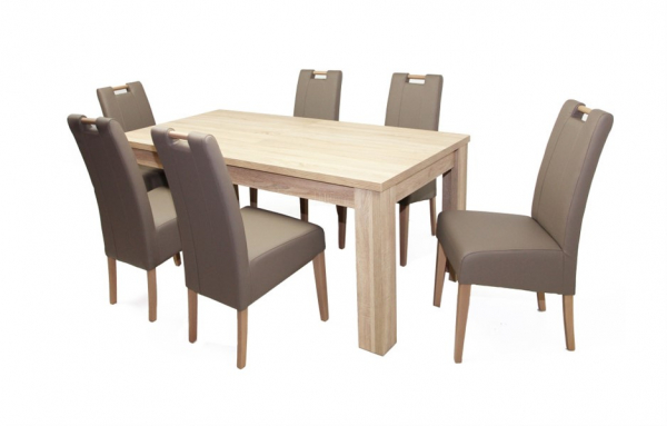 Atos asztal Atos székkel - 6 személyes étkezőgarnitúra