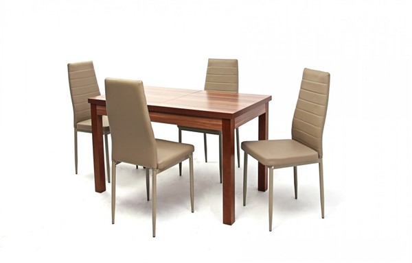 Berta asztal Geri székkel - 4 személyes étkezőgarnitúra