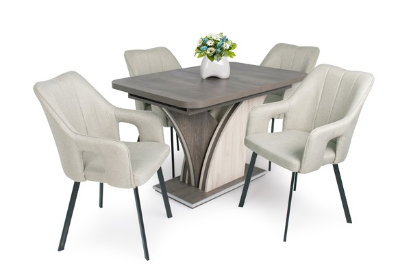 Imperial szék Enzo asztallal - 4 személyes étkezőgarnitúra