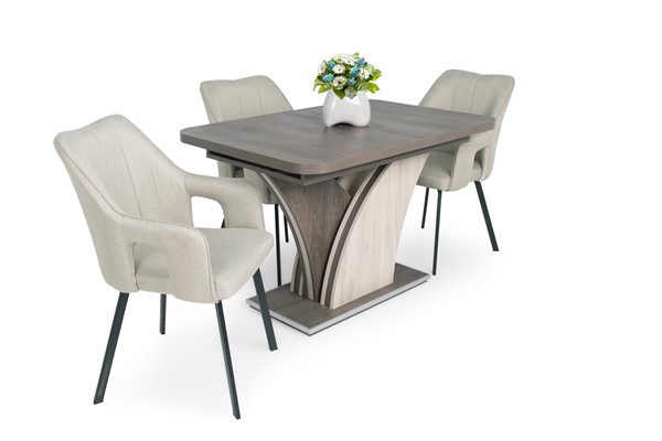 Imperial szék Enzo asztallal - 3 személyes étkezőgarnitúra