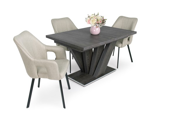 Imperial szék Dorka asztallal - 3 személyes étkezőgarnitúra