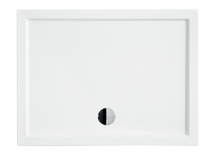 OSKAR100 aszimmetrikus akril zuhanytálca 100x80x5,5 cm (HX)