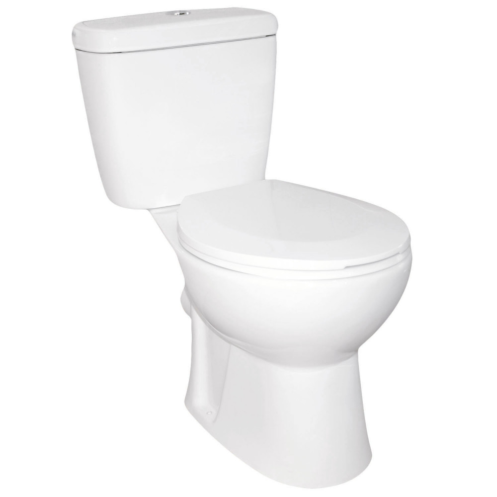 Niagara Duo monoblokkos rimless WC hátsó kifolyással ülőkével (HX)