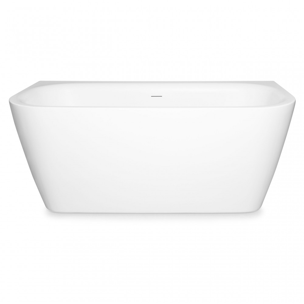 MONA egyenes fürdőkád - fényes fehér (HX)