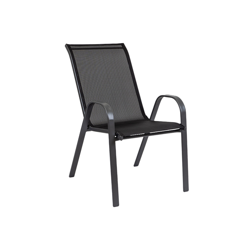 Como kerti szék, fekete (HX)