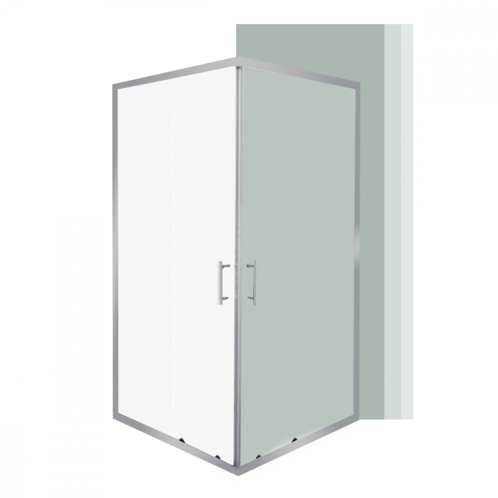 Spirit Clear 90x90x180 cm szögletes zuhanykabin, zuhanytálca nélkül (HX)