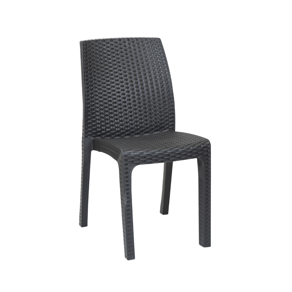 Vanda műanyag kerti szék grafit (HX)