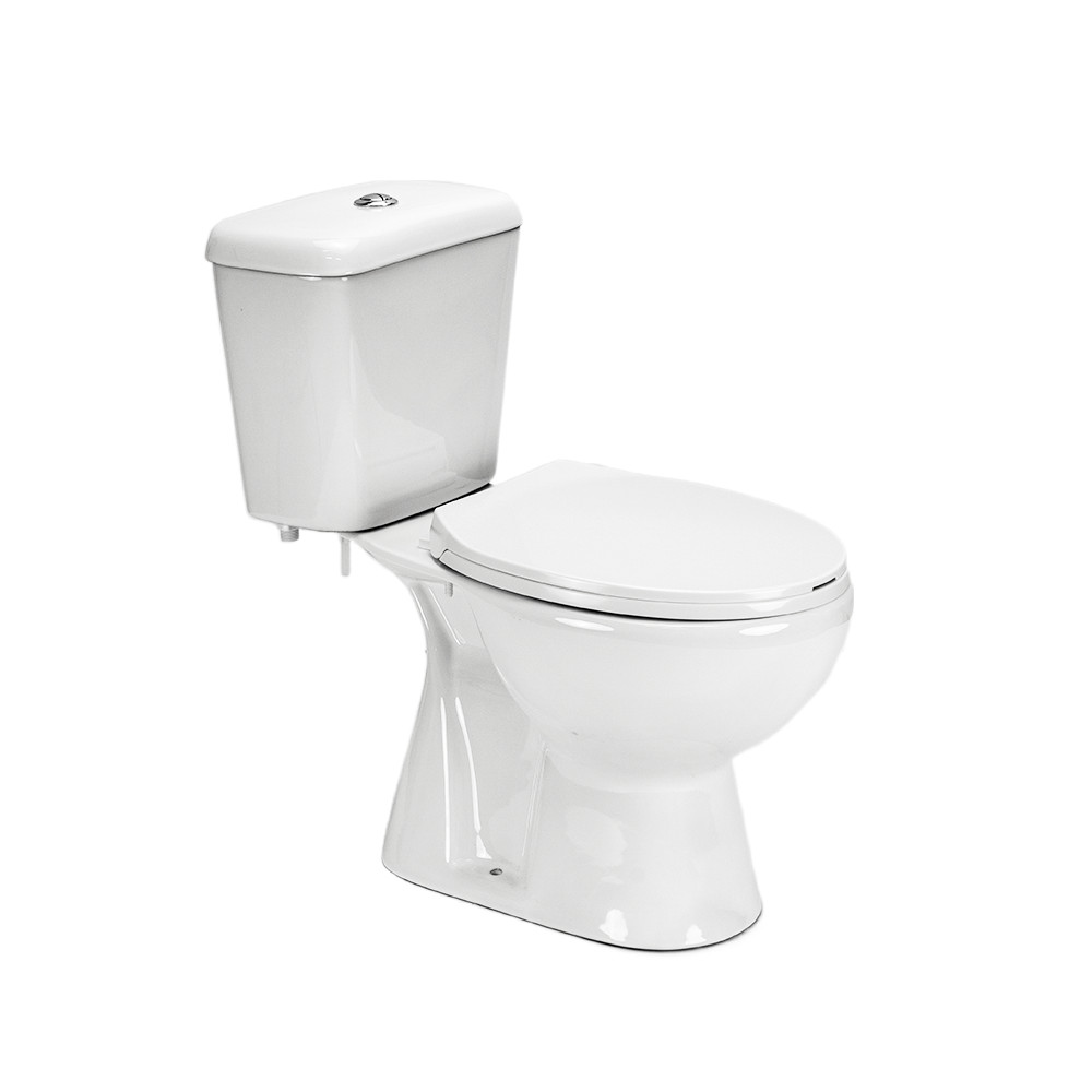 Cleano monoblokkos WC alsó kifolyással ülőkével (HX)