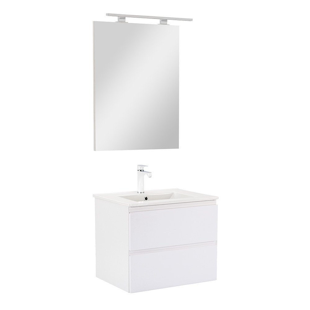 Vario Pull 60 komplett fürdőszoba bútor fehér-fehér (HX)