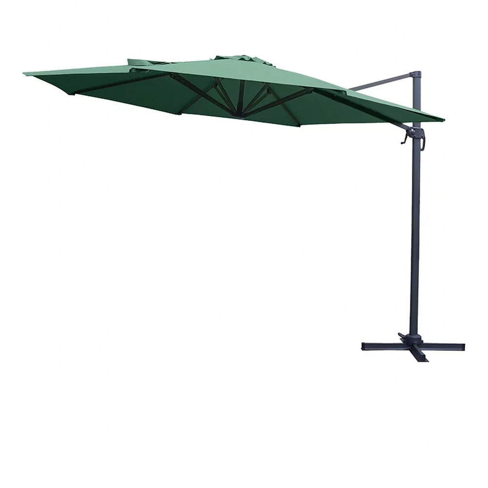 Kazuar zöld kerti napernyő 3.5M (HX)