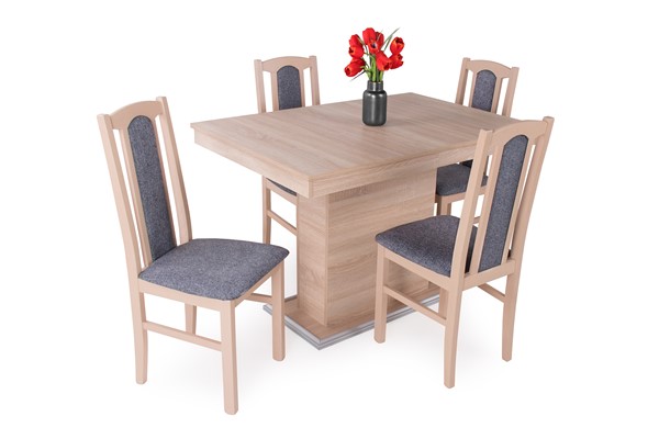 Sophia szék Kis Flóra asztallal - 4 személyes étkezőgarnitúra