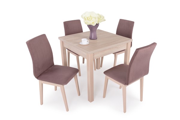 Lotti szék Berta asztallal - 4 személyes étkezőgarnitúra