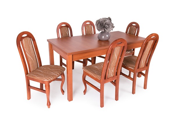 Nevada szék Berta asztallal - 6 személyes étkezőgarnitúra
