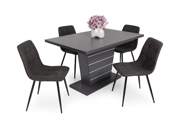 Kamil szék Fanni asztallal - 4 személyes étkezőgarnitúra