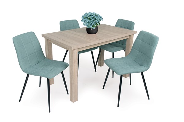 Kamil szék Berta asztallal - 4 személyes étkezőgarnitúra