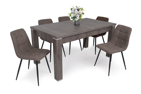 Kamil szék Tony asztallal - 5 személyes étkezőgarnitúra