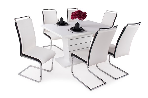 Száva szék Fanni asztallal - 6 személyes étkezőgarnitúra