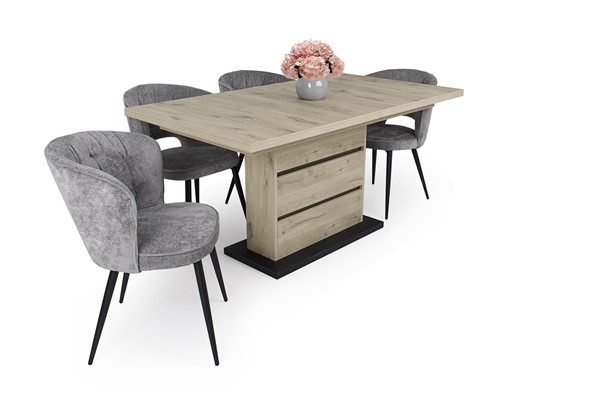 Serena szék Sydney asztallal - 4 személyes étkezőgarnitúra