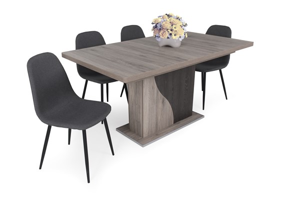 Ted szék Alíz asztallal - 4 személyes étkezőgarnitúra