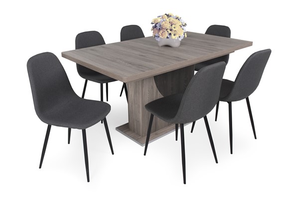 Ted szék Alíz asztallal - 6 személyes étkezőgarnitúra