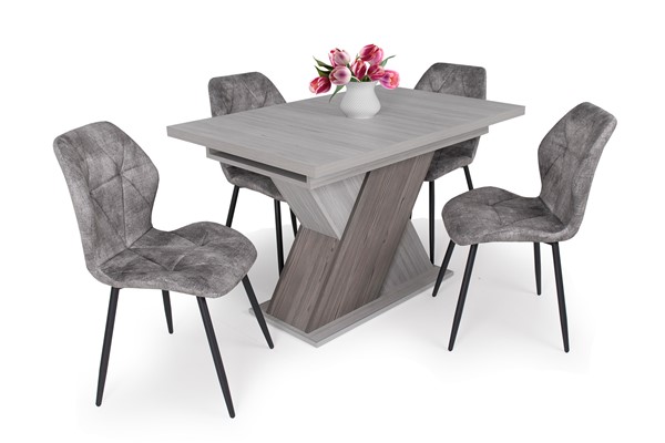 Vanda szék Diana asztallal - 4 személyes étkezőgarnitúra