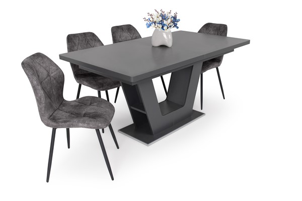 Vanda szék Prága asztallal - 4 személyes étkezőgarnitúra