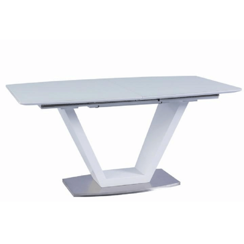 Perak étkezőasztal extra magas fénnyel és acéllal 160 cm x 90 cm