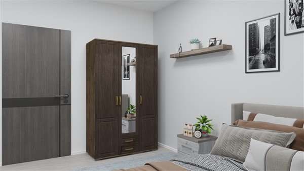 Léna MDF gardróbszekrény 120 cm