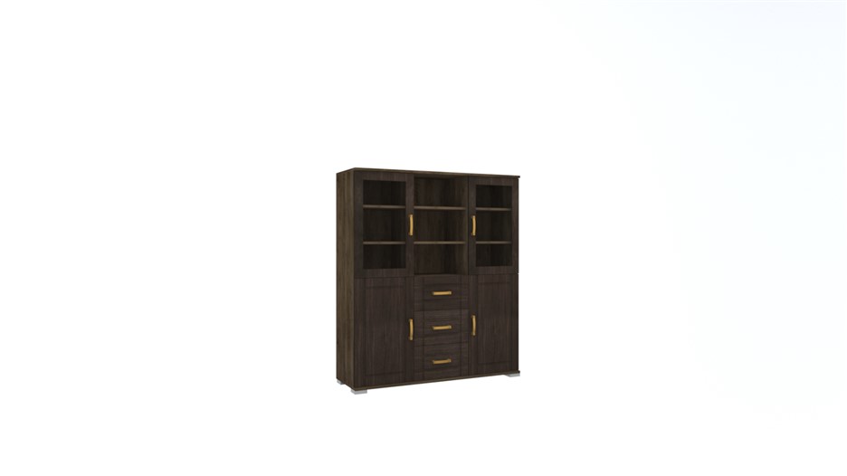 Pier P5 vitrines tálalószekrény 135 cm