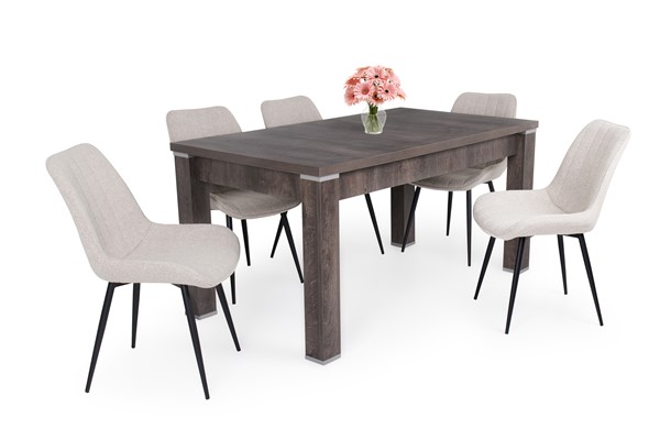 Dexter szék Tony asztallal - 5 személyes étkezőgarnitúra