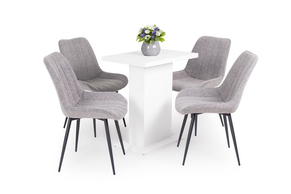Dexter szék Kíra asztallal - 4 személyes étkezőgarnitúra