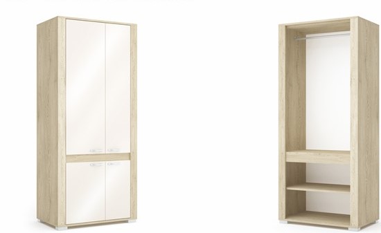 Cortina elemes bútorcsalád C1 90 cm ruhás