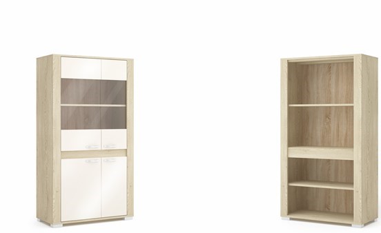 Cortina elemes bútorcsalád C12 90 cm 3-4 es üveges elem