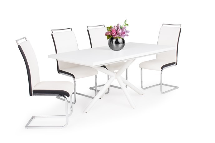 Suzy asztal Száva székkel - 4 személyes étkezőgarnitúra