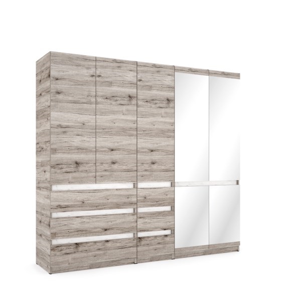 Boss gardróbszekrény  18. összeállítás  225 cm 