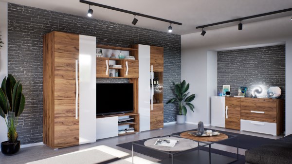 Sonic 3  - Nappali szekrénysor 280 cm Készletről vihető