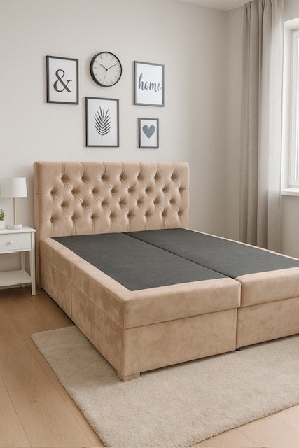 Typ 56 Boxspring ágy 160 cm x 200 cm Készletről vihető