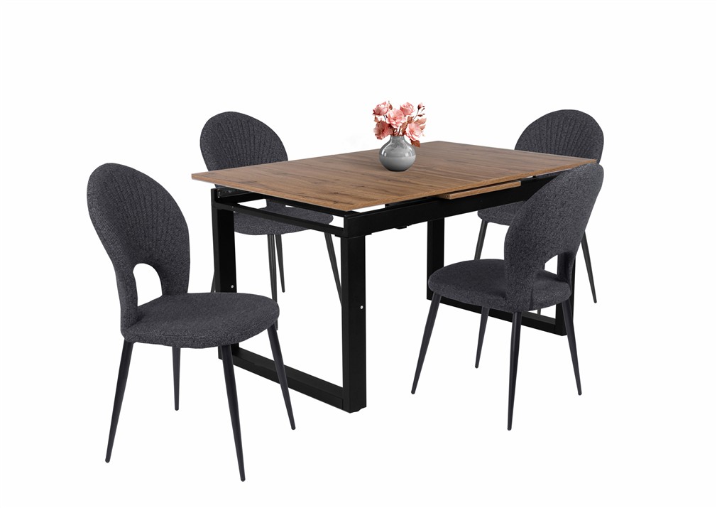 Mango szék Kornél asztallal - 4 személyes étkezőgarnitúra