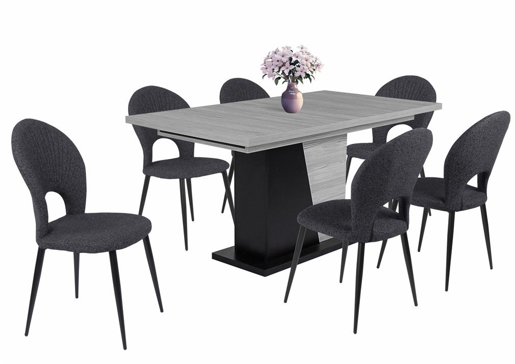 Mango szék Norton asztallal - 6 személyes étkezőgarnitúra