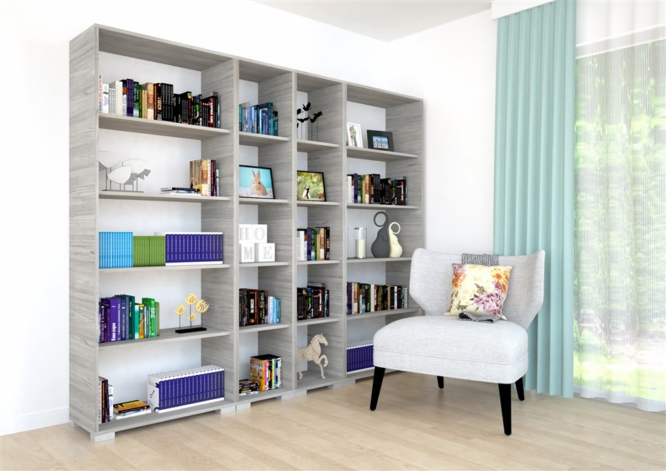 Polly könyvespolc 2 összeállítás 244 cm