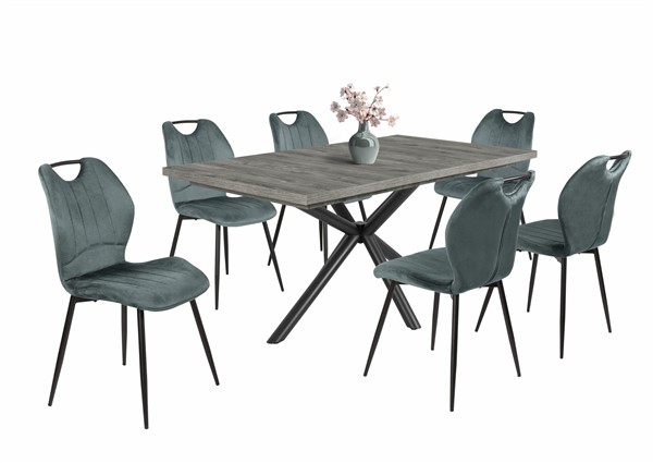 Kinga szék Suzy asztallal - 6 személyes étkezőgarnitúra