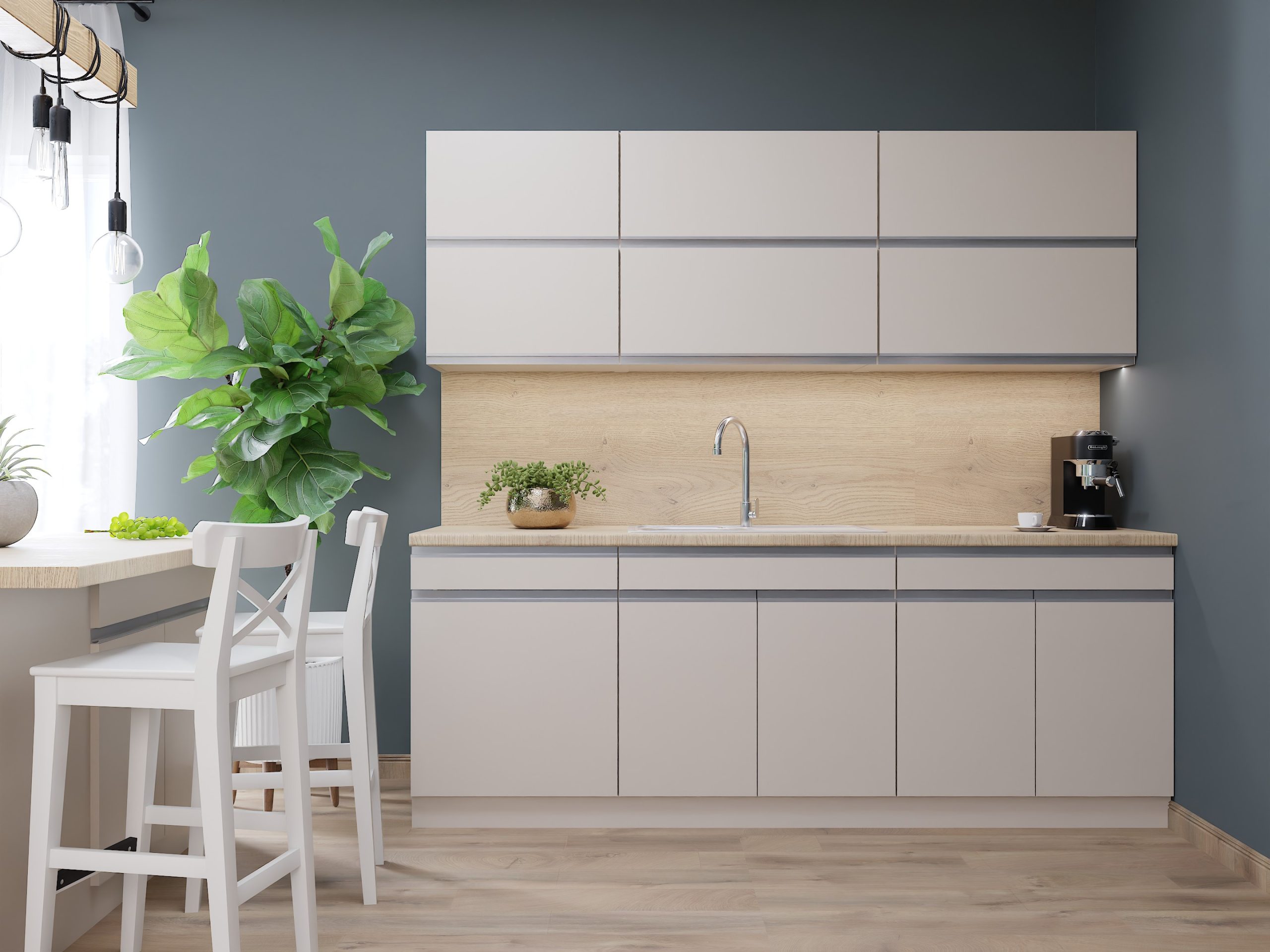 Artiánó konyhabútor kasmír 220/72 cm 