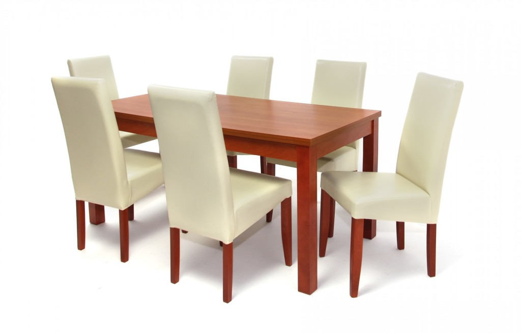 Berta SZD szék Berta calvados asztallal - 6 személyes étkezőgarnitúra