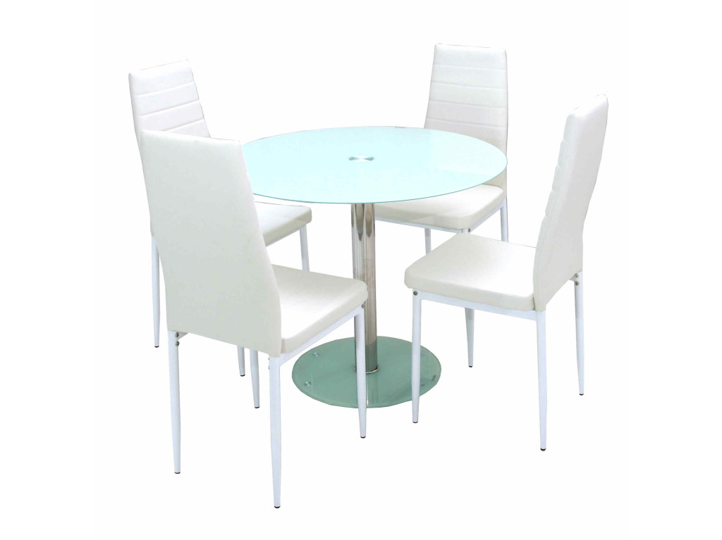 Nina asztal Geri székkel - 4 személyes étkezőgarnitúra