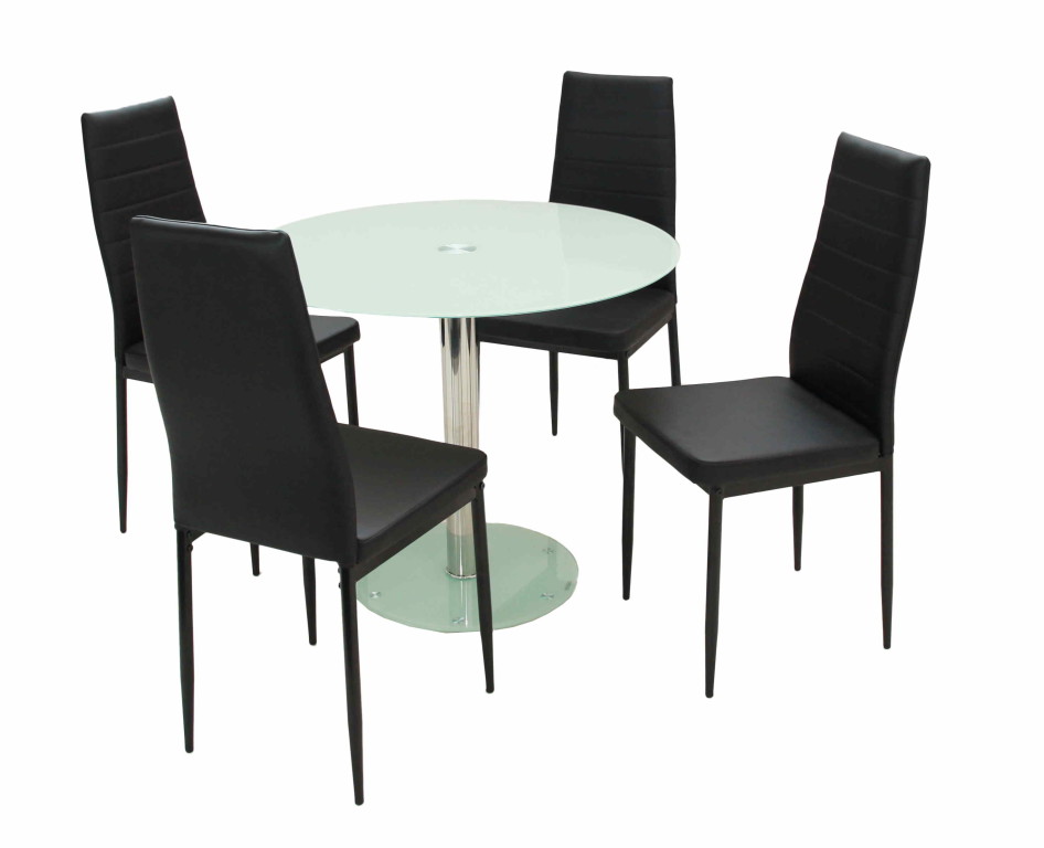 Nina asztal Geri székkel - 4 személyes étkezőgarnitúra