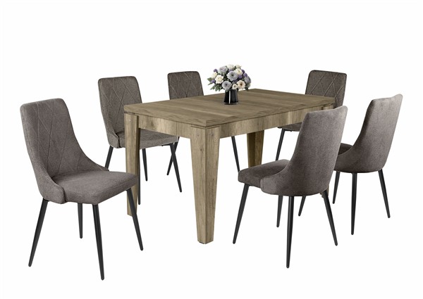 Alina szék Pedro asztallal - 6 személyes étkezőgarnitúra