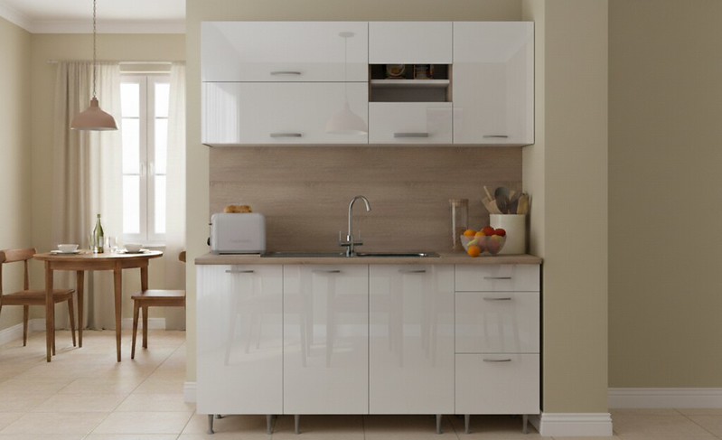 Dorina  konyhabútor felnyílós felső elemmel  -  160/60 cm 