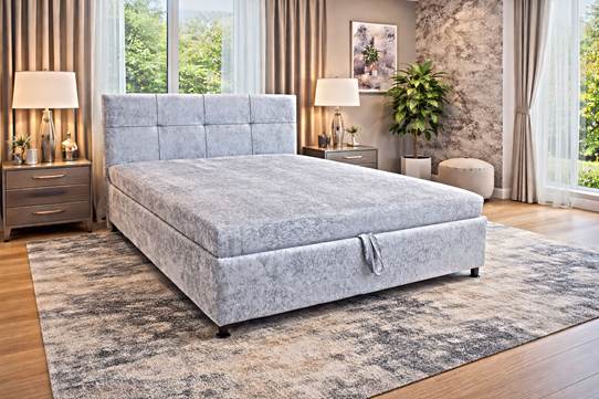 Héra franciaágy 160x200 cm Akciós szövettel